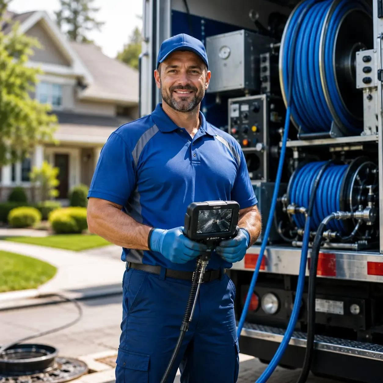 Local outdoor drain cleaning specialists in Palo, MI